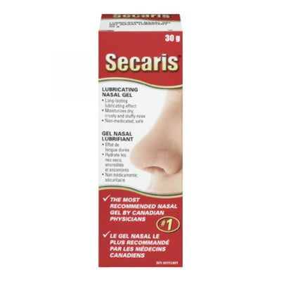 Secaris Lubricating Nasal Gel, 30 g
