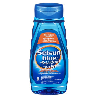 Selsun Blue Botanicals Itchy Dry Scalp Shampoo -  Citrus Blast