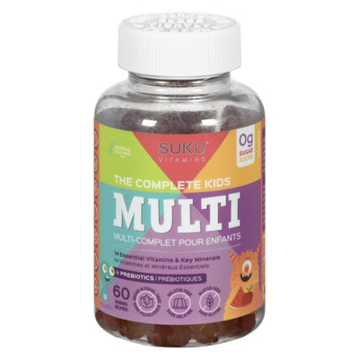 SUKU Vitamins the Complete Kids Multi, 60 Gummies