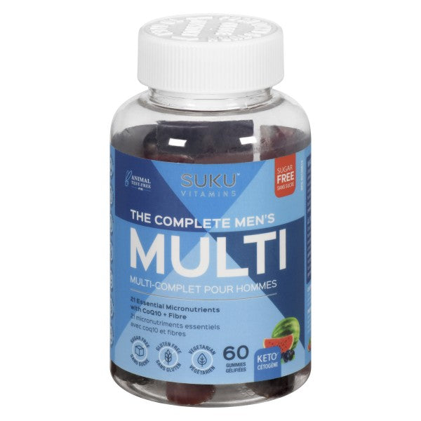SUKU The Complete Mens Multi Gummies Sugar Free