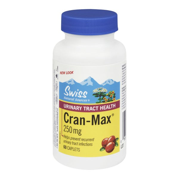 Swiss Natural Cran-Max, 60 Caplets