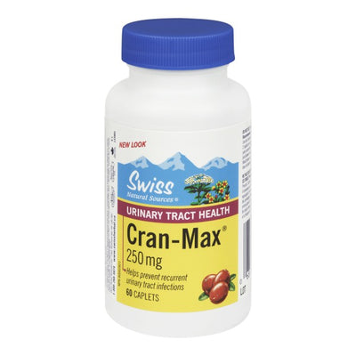 Swiss Natural Cran-Max, 60 Caplets