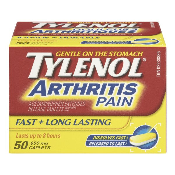 Tylenol Arthritis Pain, 50 Caplets