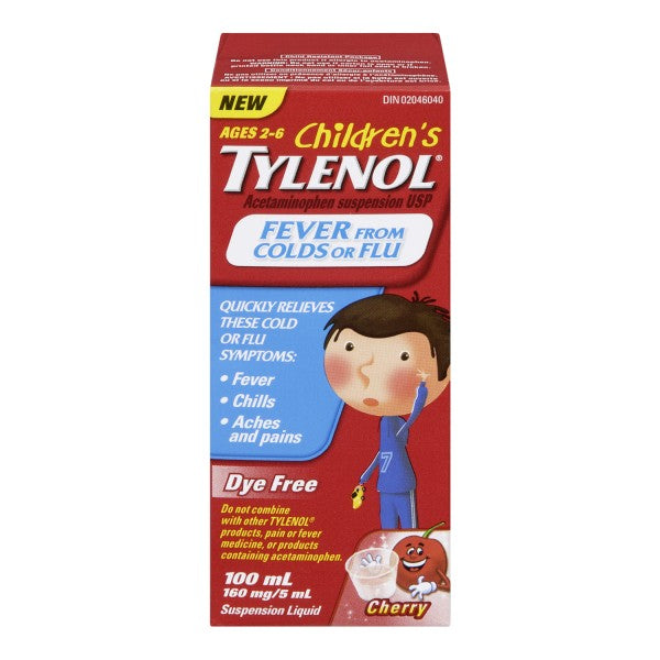 Tylenol Children's Fever From Colds or Flu
