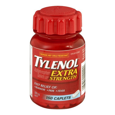 Tylenol Extra Strength Headache Pain and Fever Relief, 150 Caplets