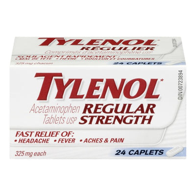 Tylenol Regular Strength, 24 Caplets