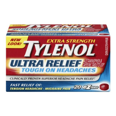 Tylenol Ultra Relief, 20 eZtabs