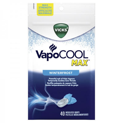 Vicks VapoCOOL Max Drops, WinterFrost - 40 Drops