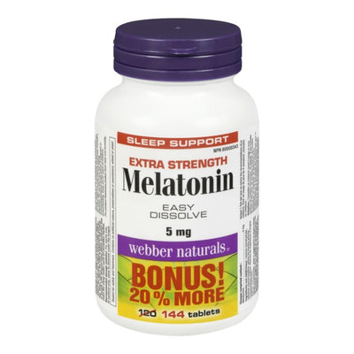 Webber Naturals Extra Strength Melatonin Bonus Pack