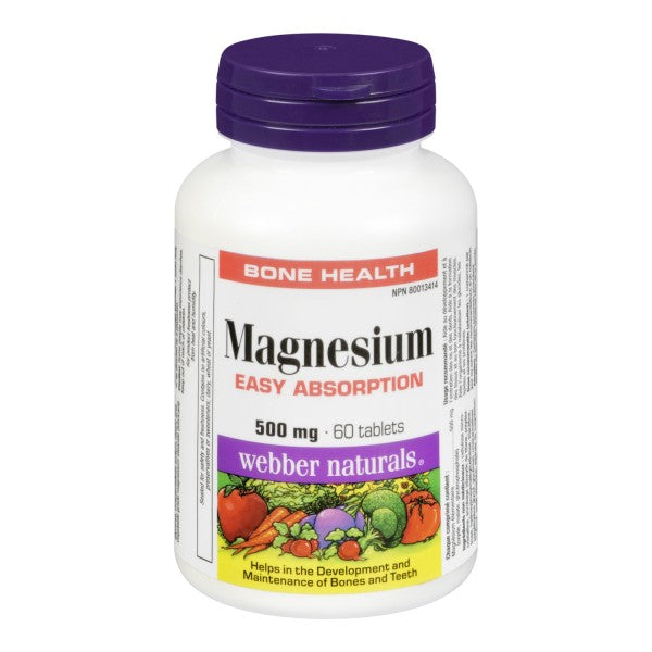 Webber Naturals Magnesium Tablets