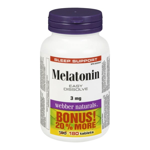 Webber Naturals Melatonin Bonus Pack