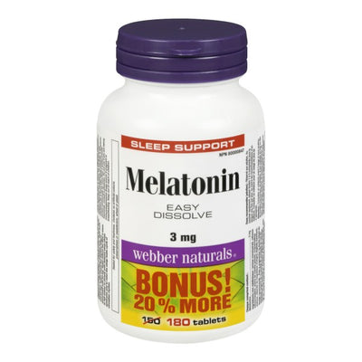 Webber Naturals Melatonin Bonus Pack