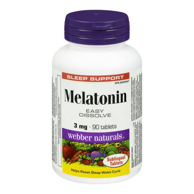 Webber Naturals Melatonin Chewable