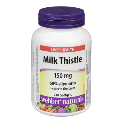 Webber Naturals Milk Thistle Softgels