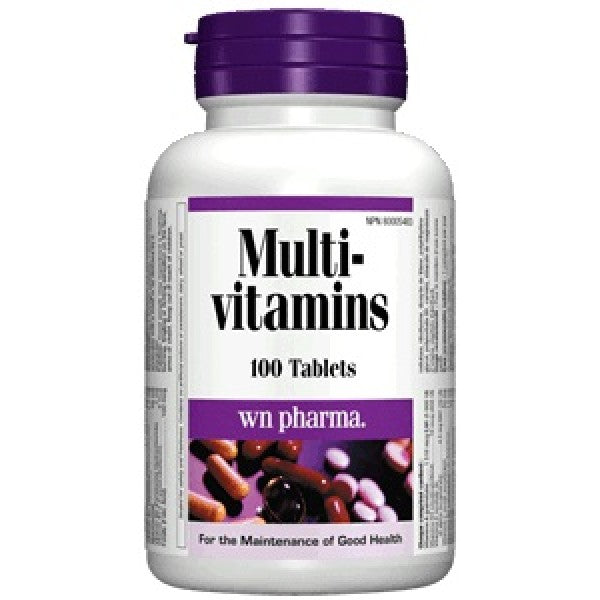 Webber Naturals Multivitamins, 100 Tablets
