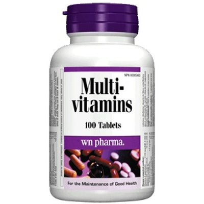 Webber Naturals Multivitamins, 100 Tablets