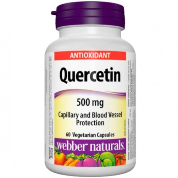 Webber Naturals Quercetin 500mg, 60 Caplets