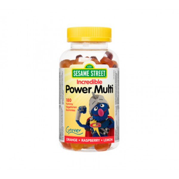 Webber Naturals Sesame Street Incredible Power Multivitamin Gummies