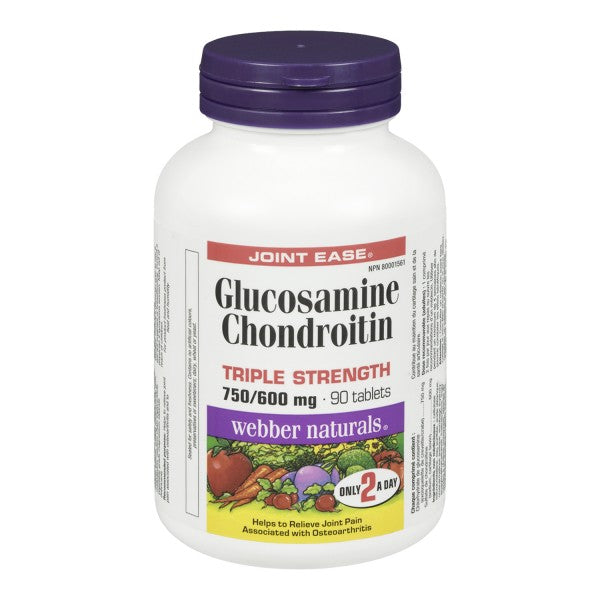 Webber Naturals Triple Strength Glucosamine Chondroitin