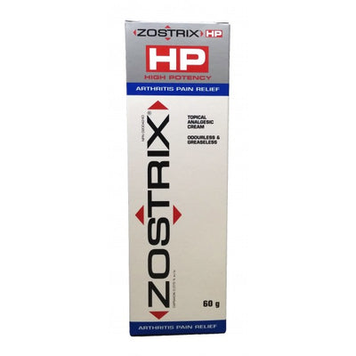 Zostrix High Potency Arthritis Pain Relief Topical Analgesic Cream